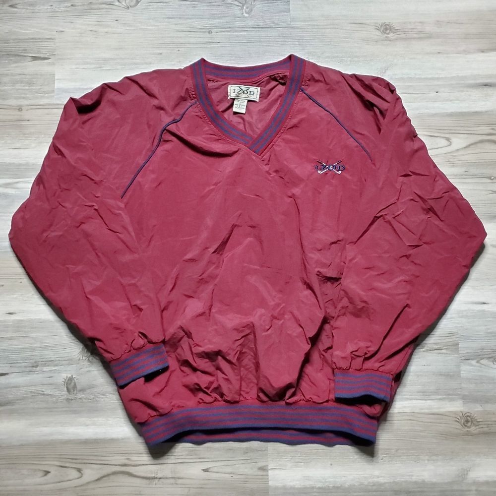 Men's Izod Windbreaker Windstopper Size Large